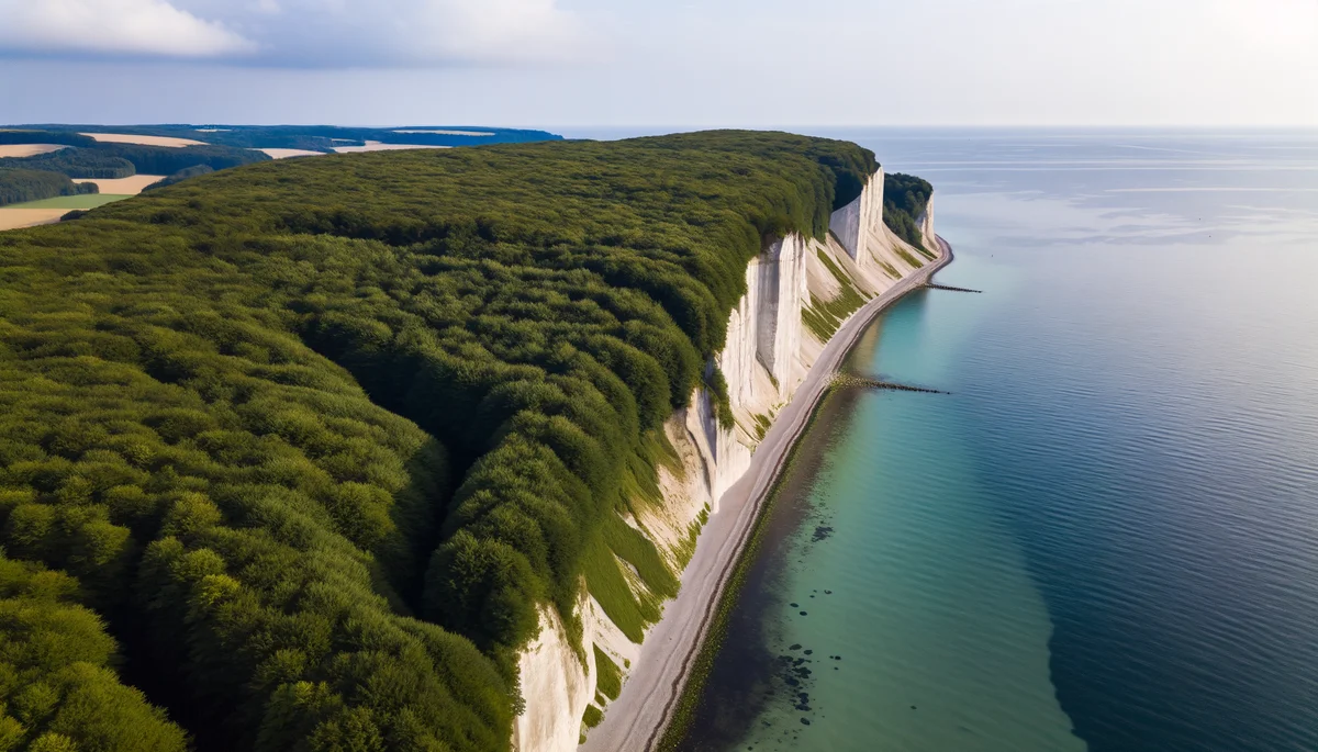 Kreidefelsen auf Rügen an der Ostsee