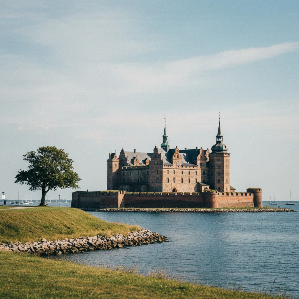 Schloss Kronborg in Helsingør am Öresund
