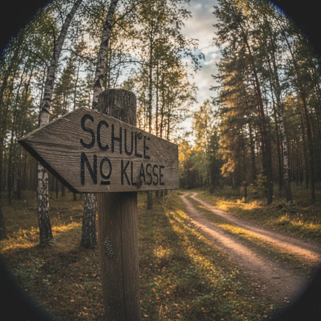 Norwegisches Klassenzimmer mit modernem Equipment und Schülern