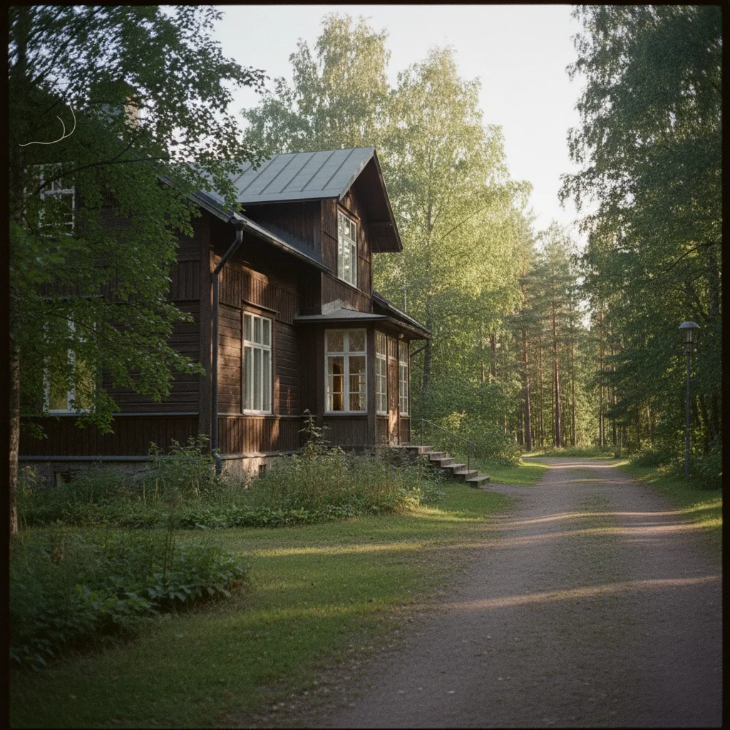 Ainola, das Wohnhaus von Jean Sibelius am Tuusula-See