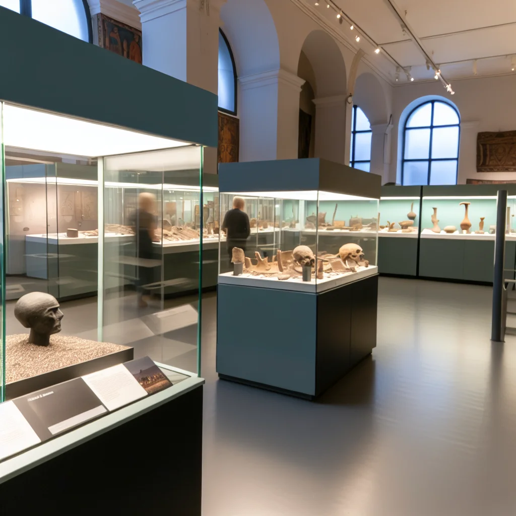 Das Silkeborg Museum mit der berühmten Moorleiche Tollund-Mann