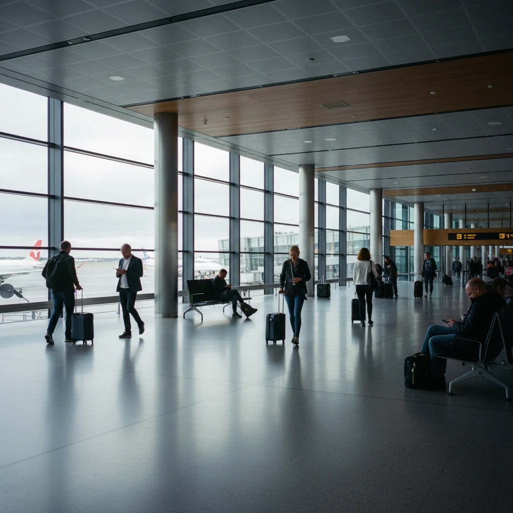 Terminal am Flughafen Kopenhagen-Kastrup