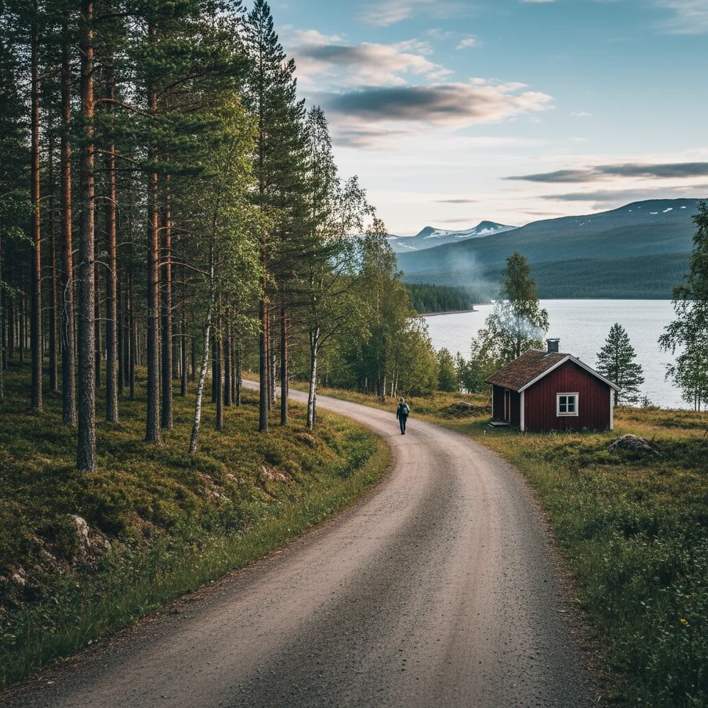 Typische Rundreise-Route durch Skandinavien