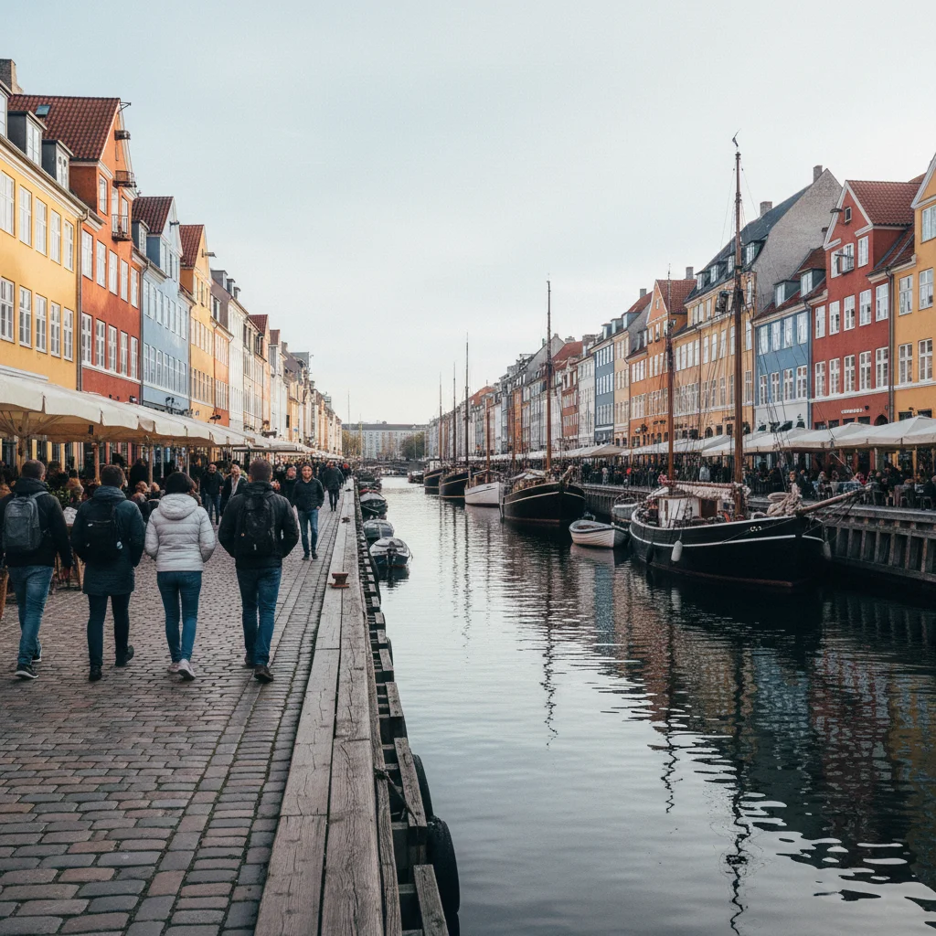 Nyhavn in Kopenhagen als Startpunkt der Skandinavien-Rundreise