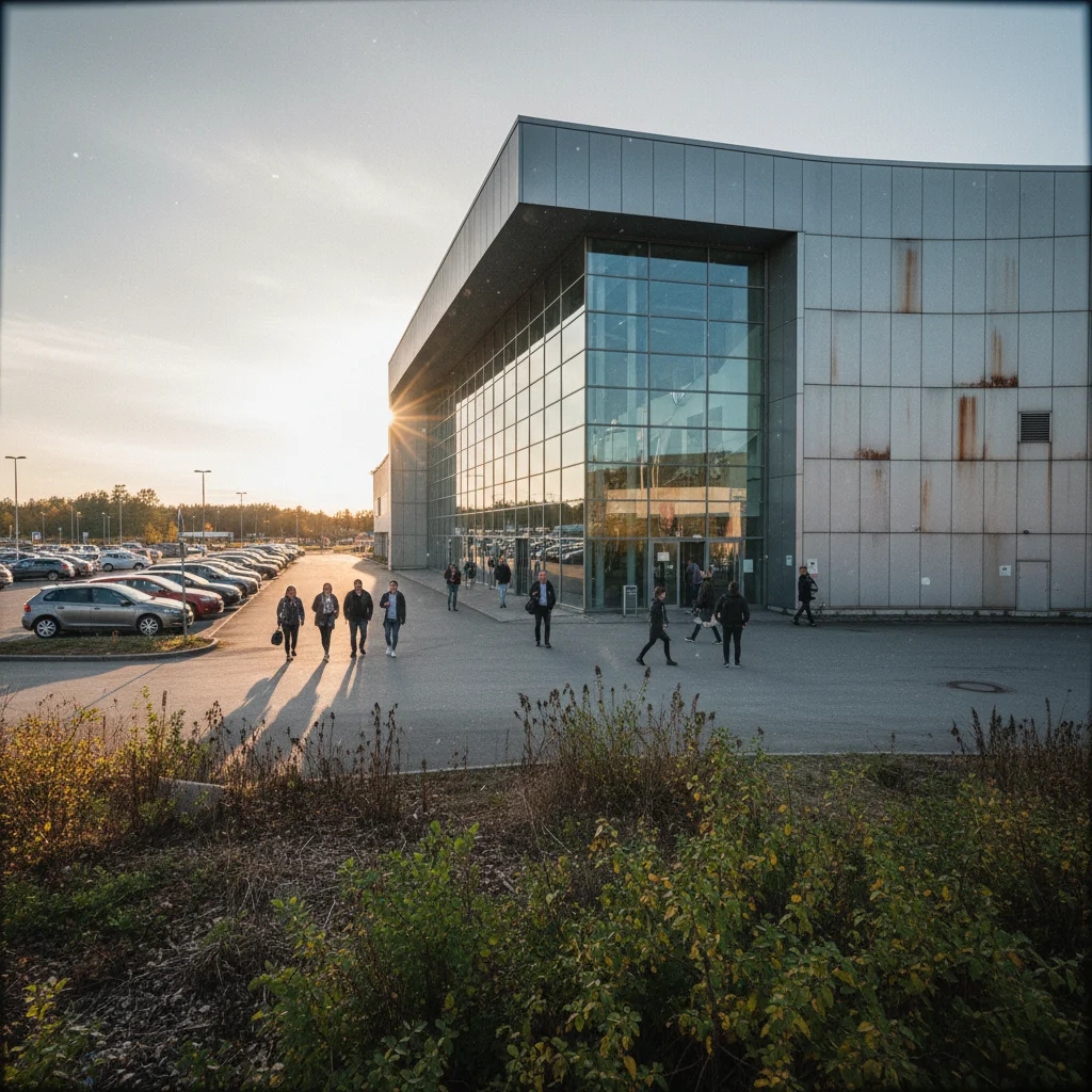 Arena Skövde Mehrzweckhalle bei einer Sportveranstaltung