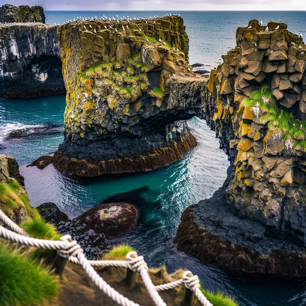 Dramatische Steilküste bei Arnarstapi auf Snæfellsnes