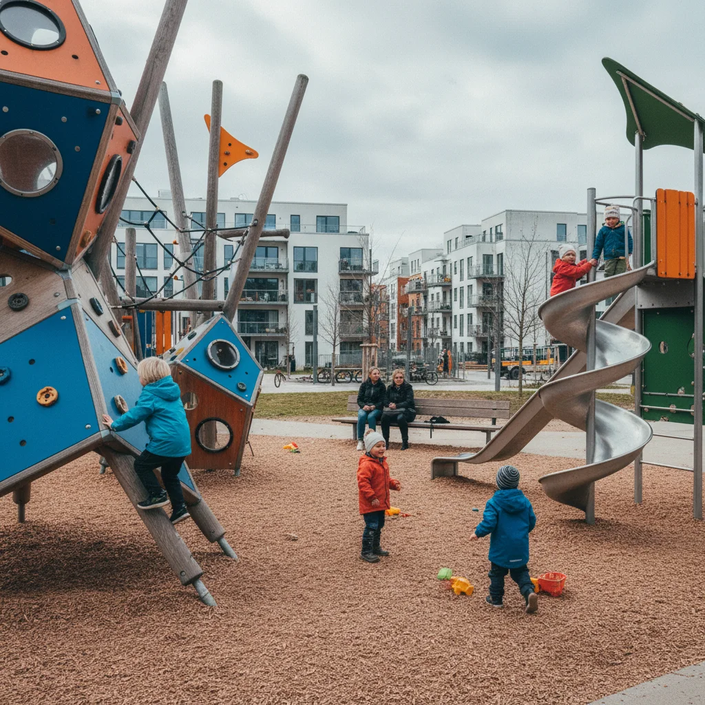 Designspielplatz in Kopenhagen