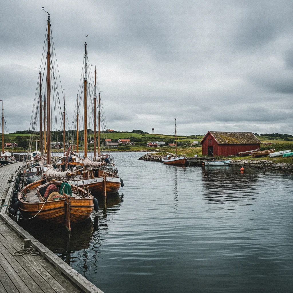 Hafen in der Dänischen Südsee