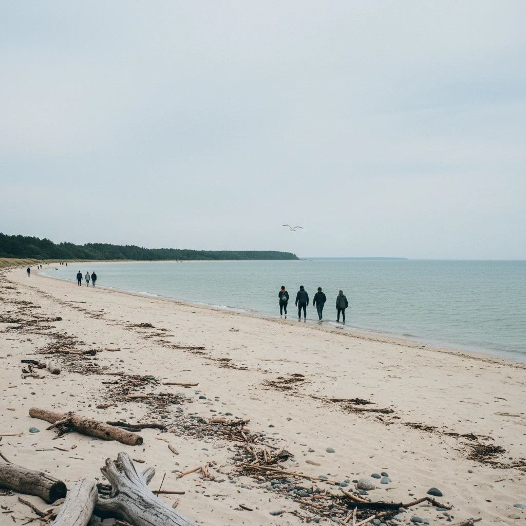 Strand in der Dänischen Südsee