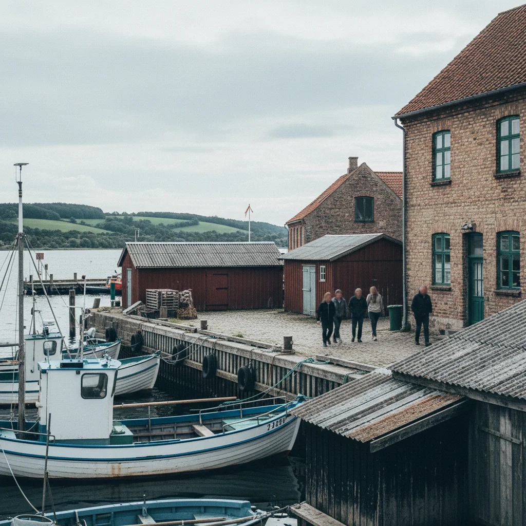 Die kleine Hafenstadt Præstø am gleichnamigen Fjord in Südseeland