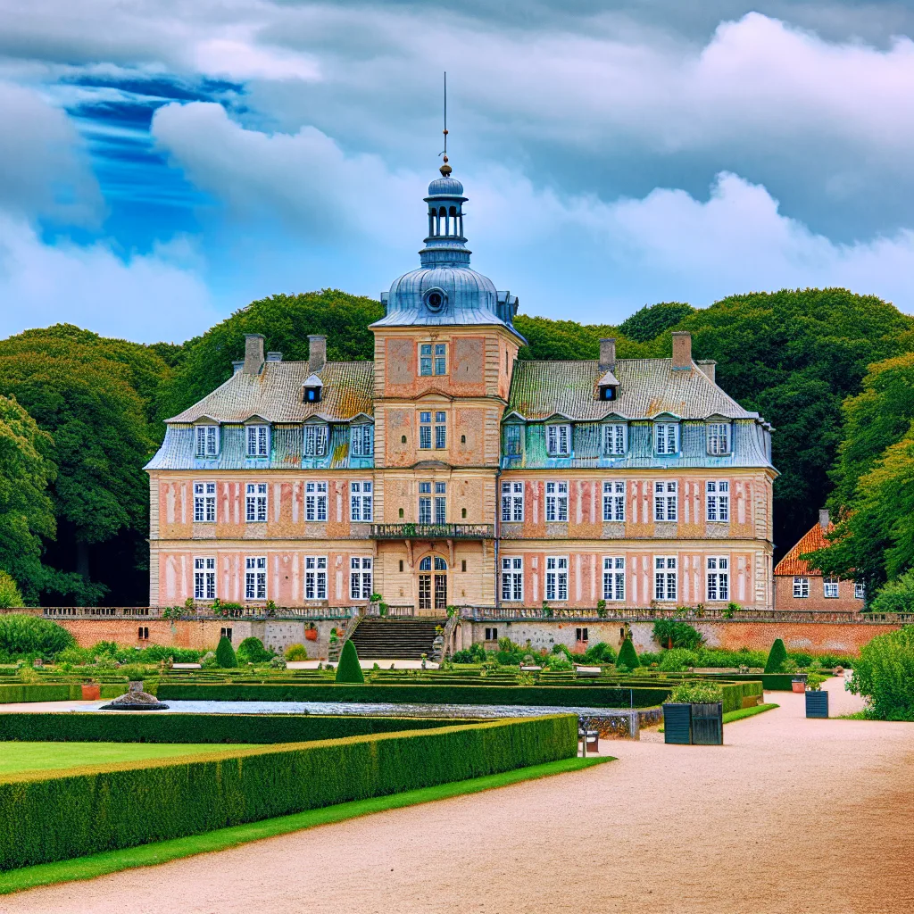 Valdemars Slot auf der Insel Tåsinge bei Svendborg