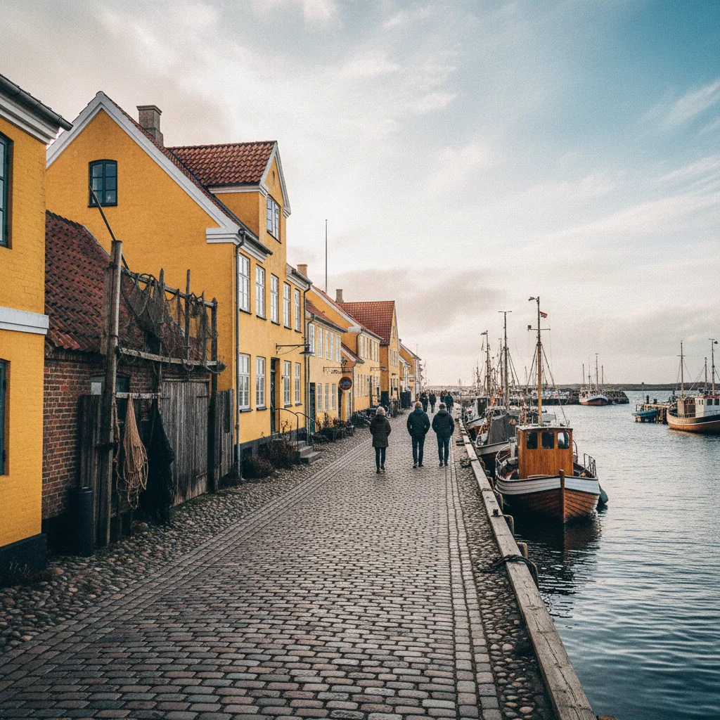 Historisches Fischerdorf Dragør südlich von Kopenhagen