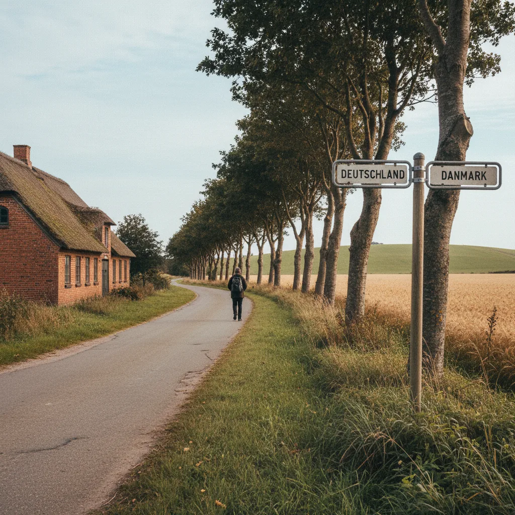 Die deutsch-dänische Grenzregion bei Tønder