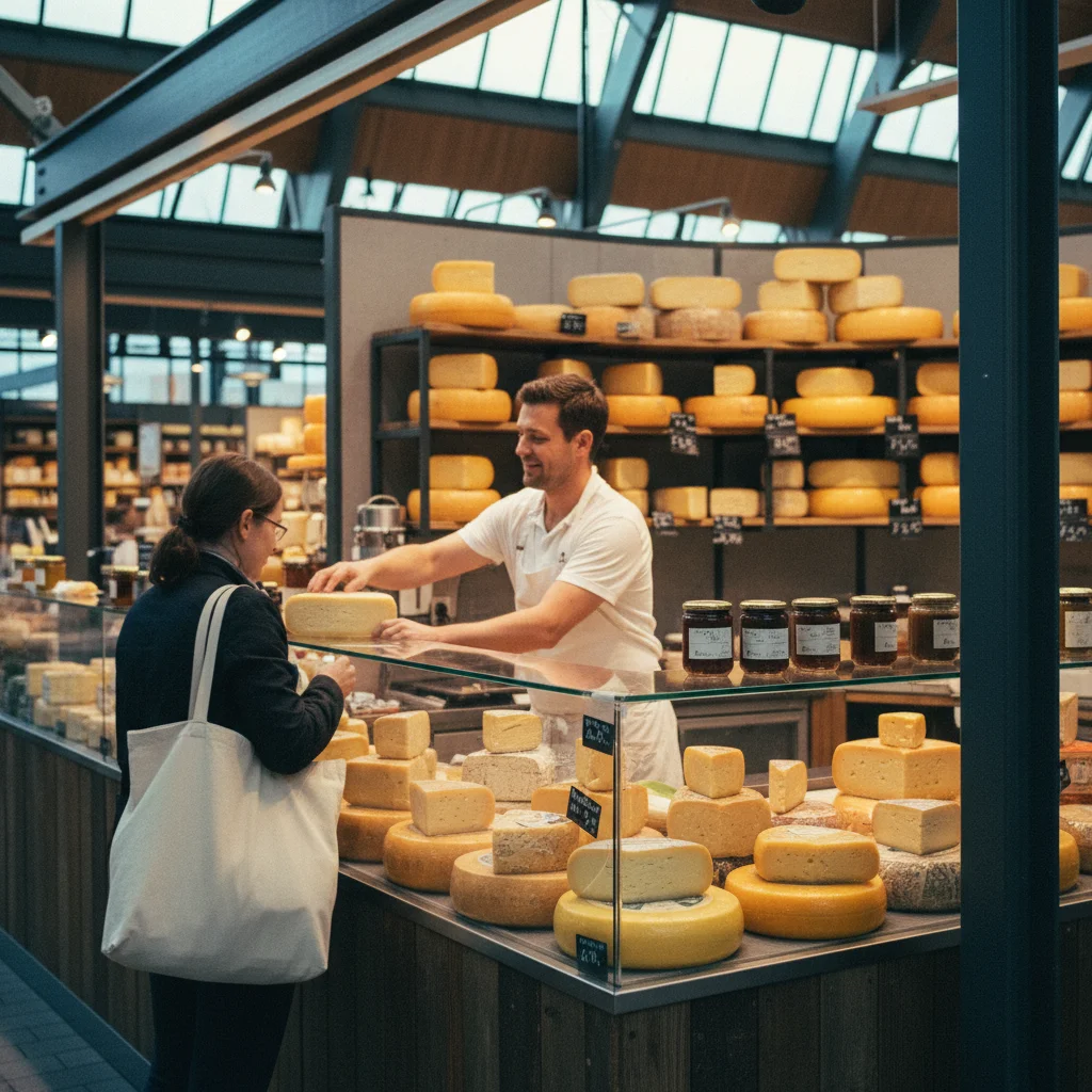 Käsestand in den Torvehallerne Kopenhagen