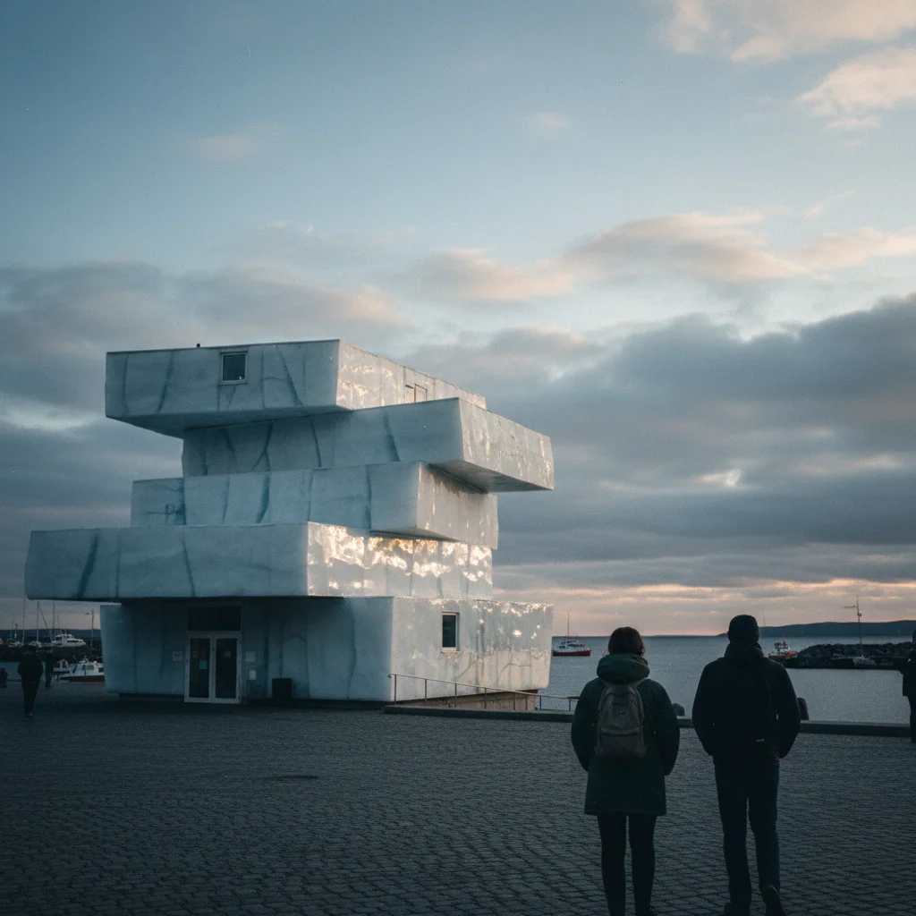 Das Polaria Erlebniszentrum in Tromsø mit seiner markanten Architektur