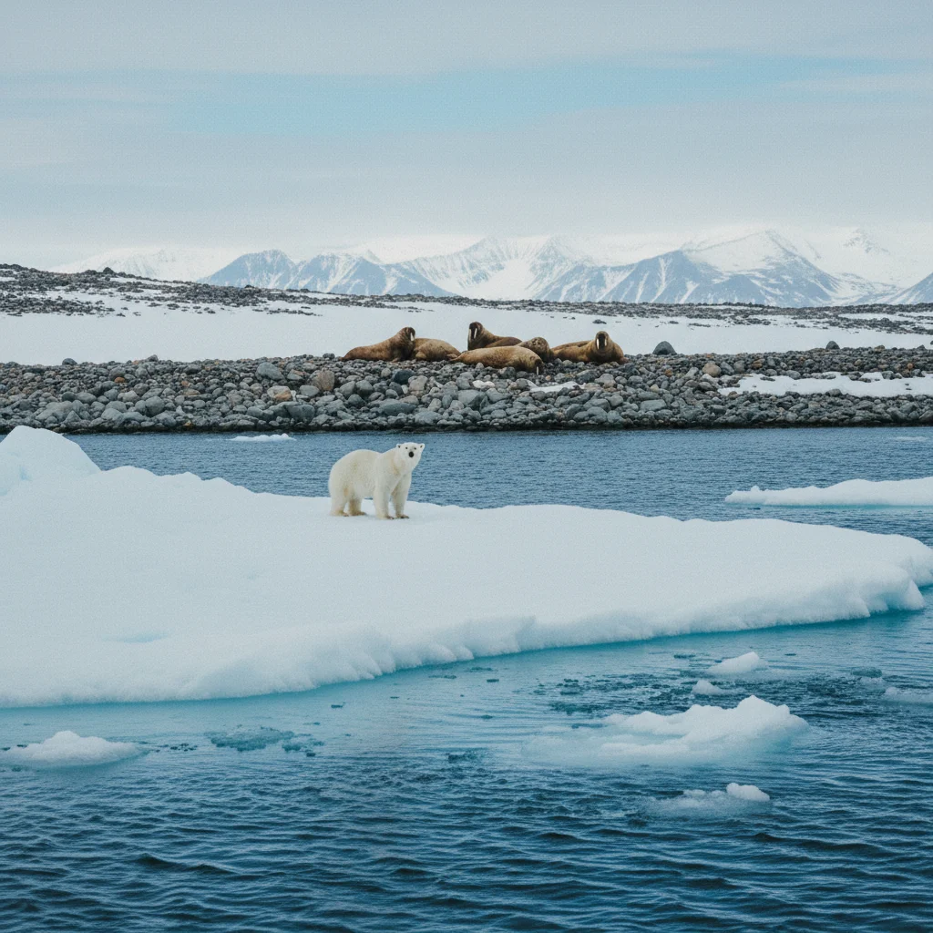 Arktische Tiere in Skandinavien