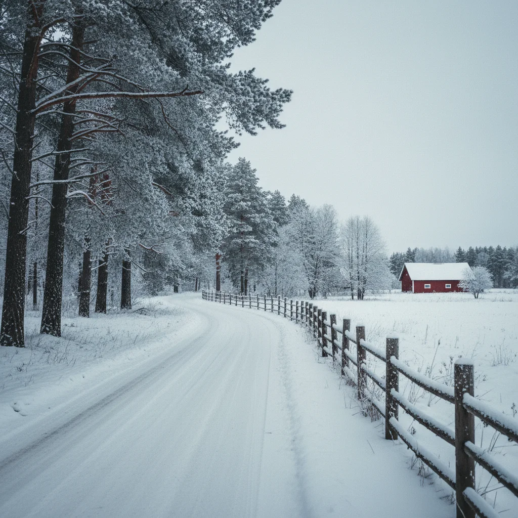 Baltikum im Winter