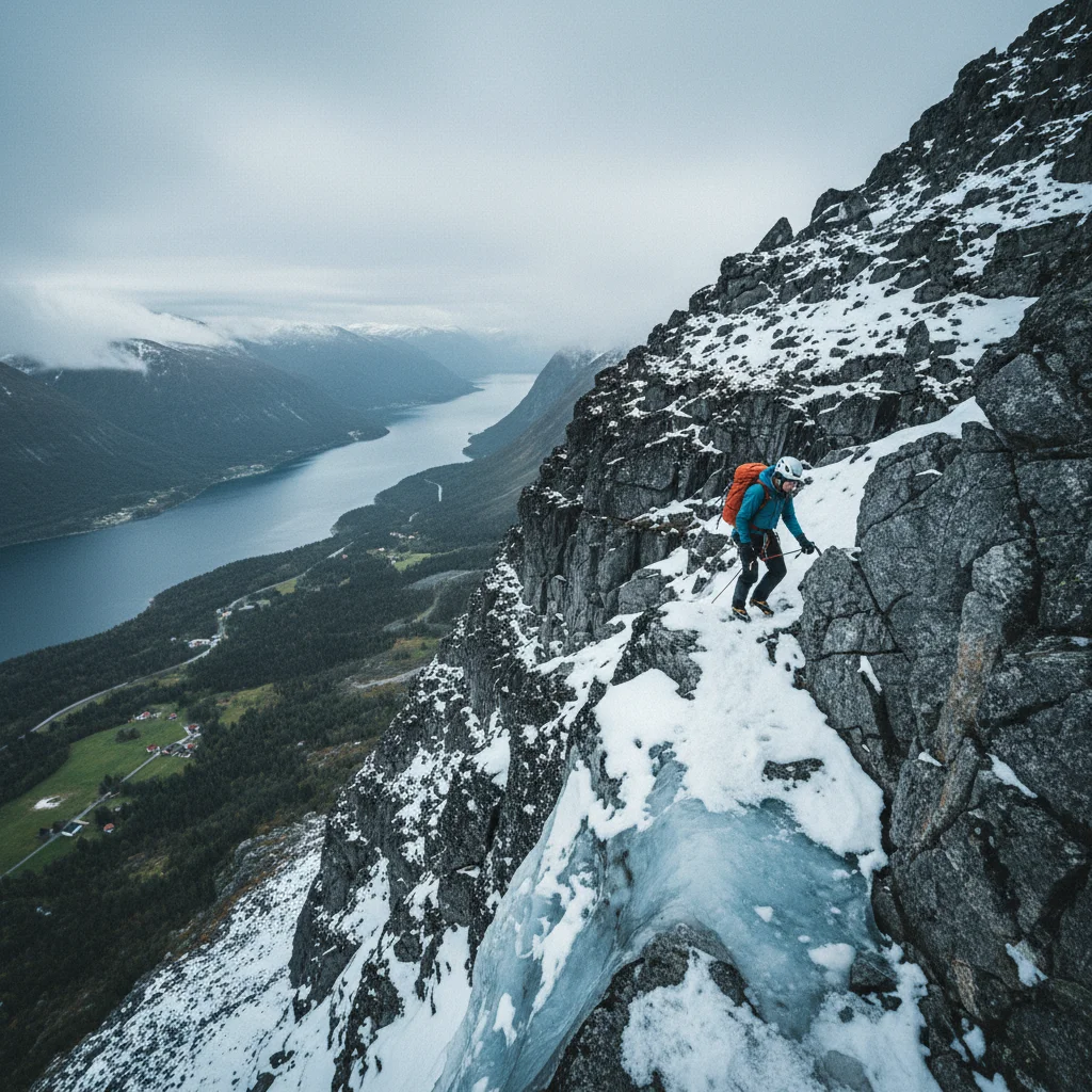 Bergsteigen in Norwegen