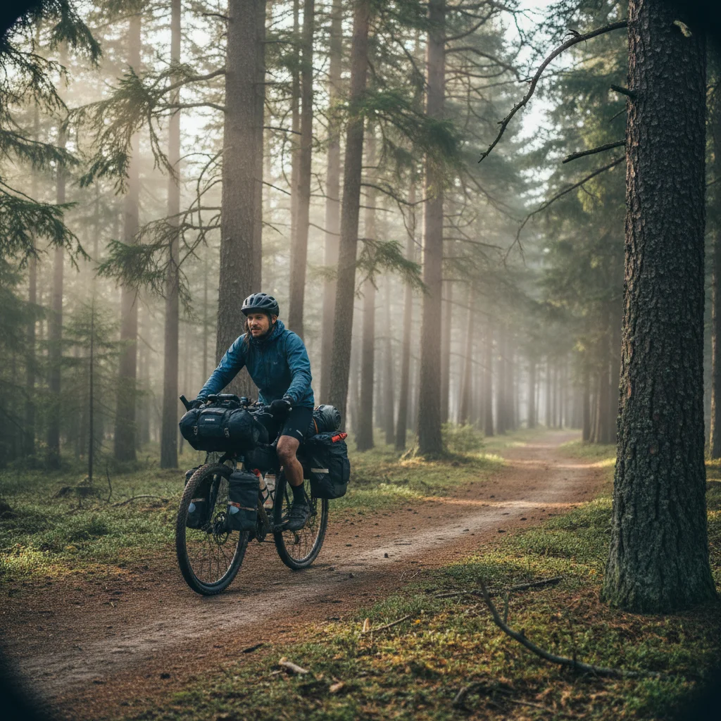 Bikepacking in Schweden