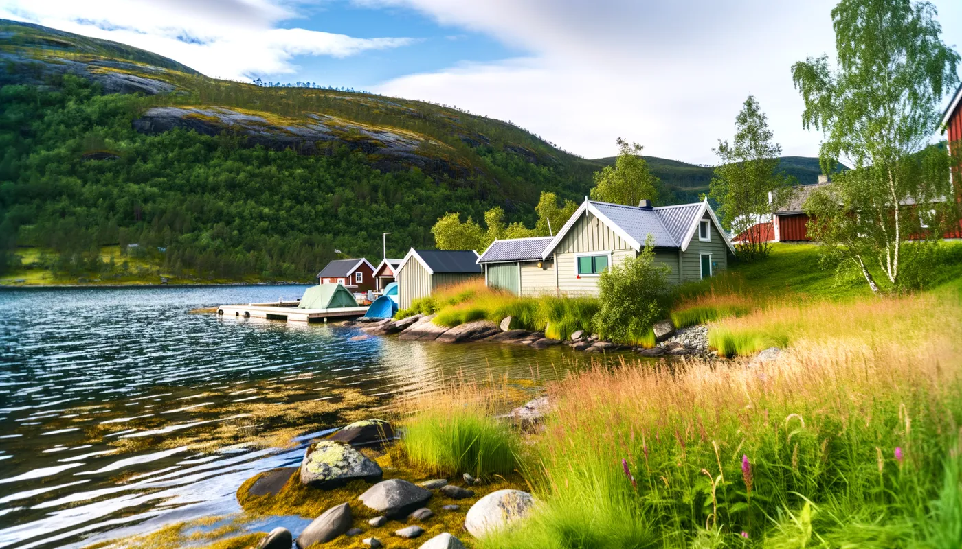 Camping in Norwegen