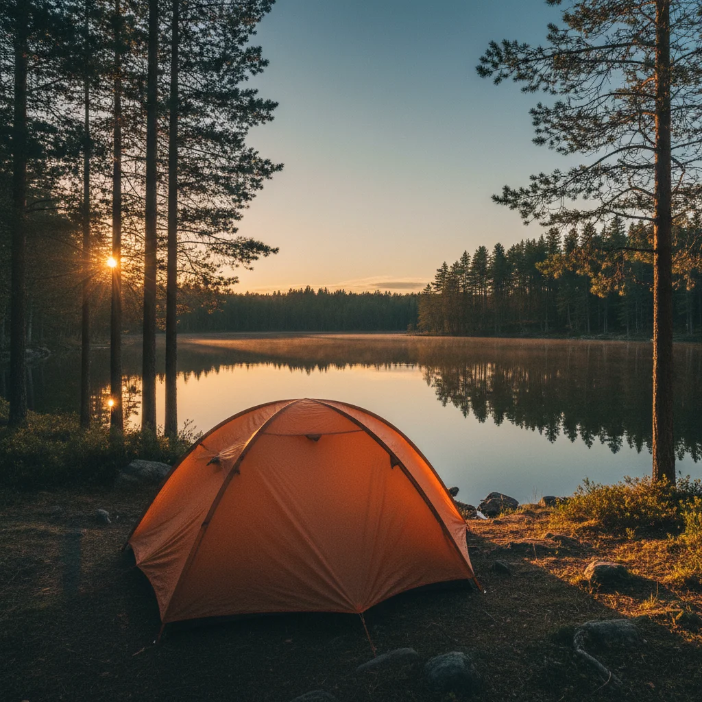 Camping in Skandinavien