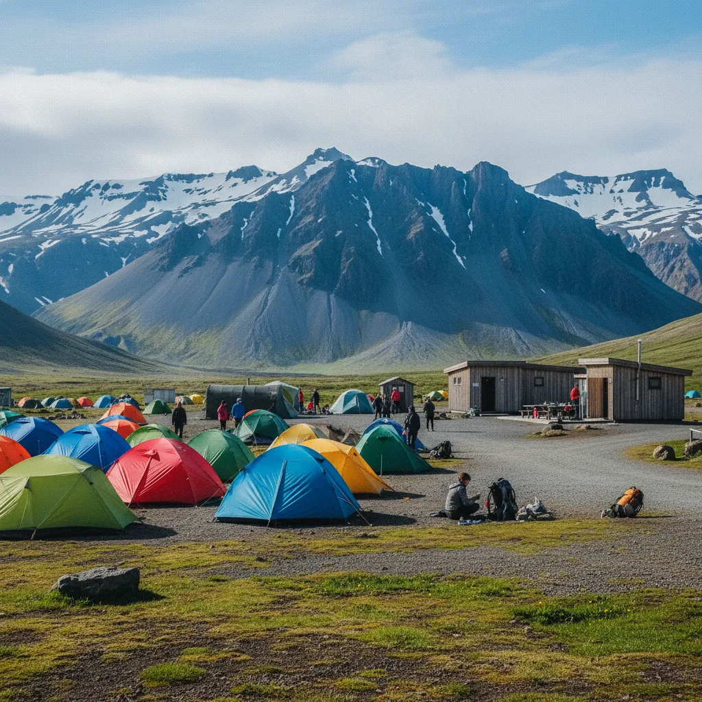 Campingplätze auf Island