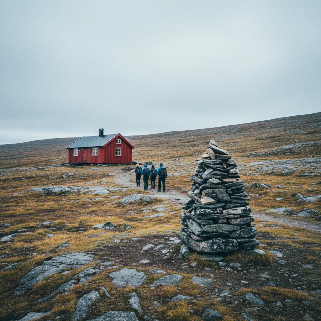 DNT-Hütten in Norwegen