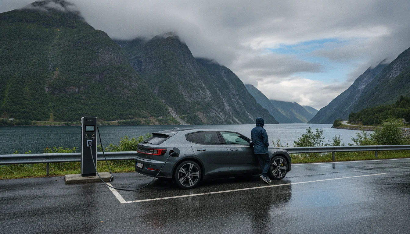 Mit dem E-Auto nach Skandinavien: laden, zahlen und die Sache mit der Fähre