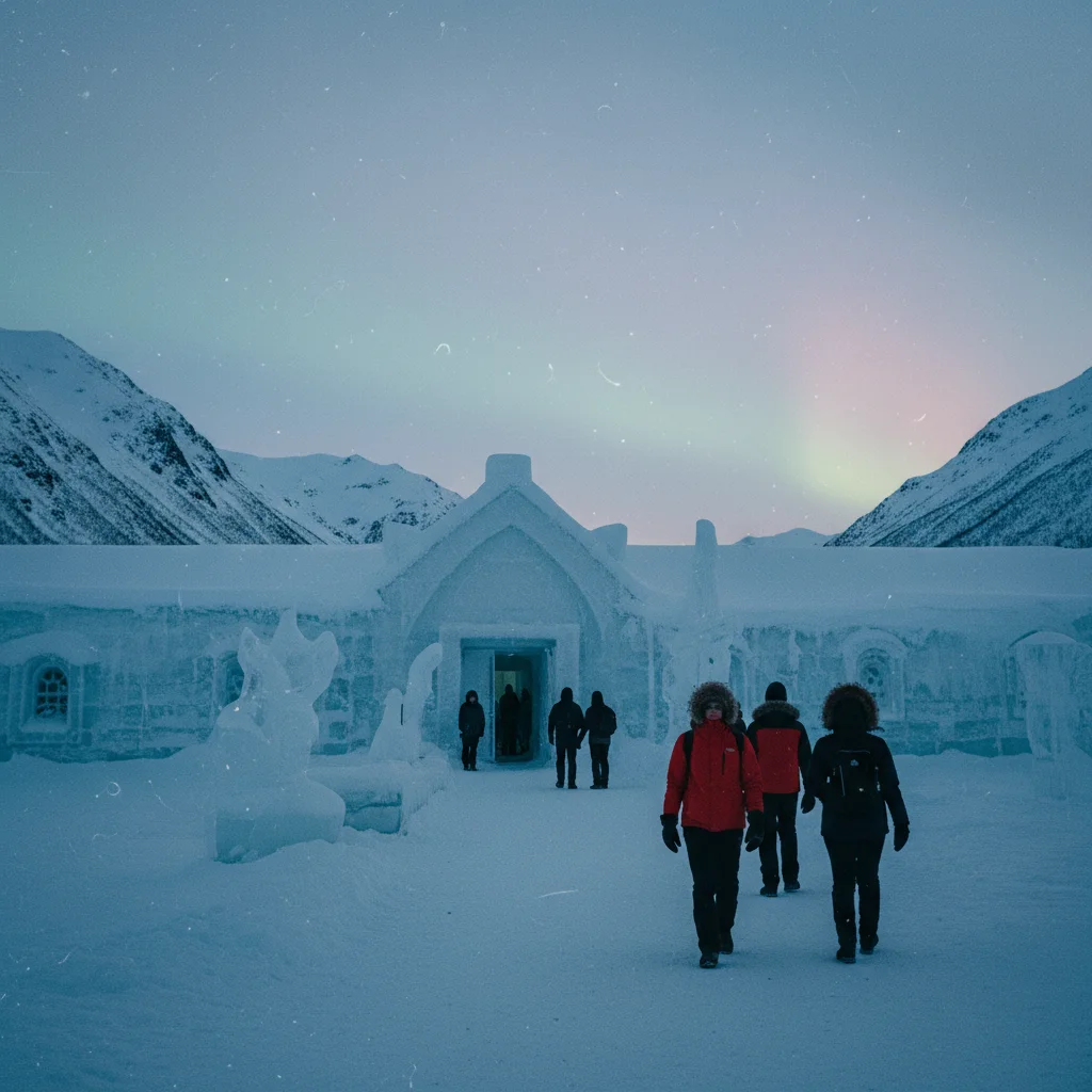 Eishotel in Norwegen