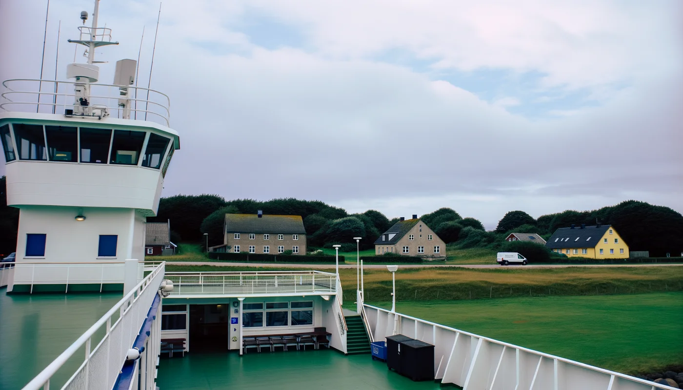Ende der Fähre Sassnitz-Trelleborg
