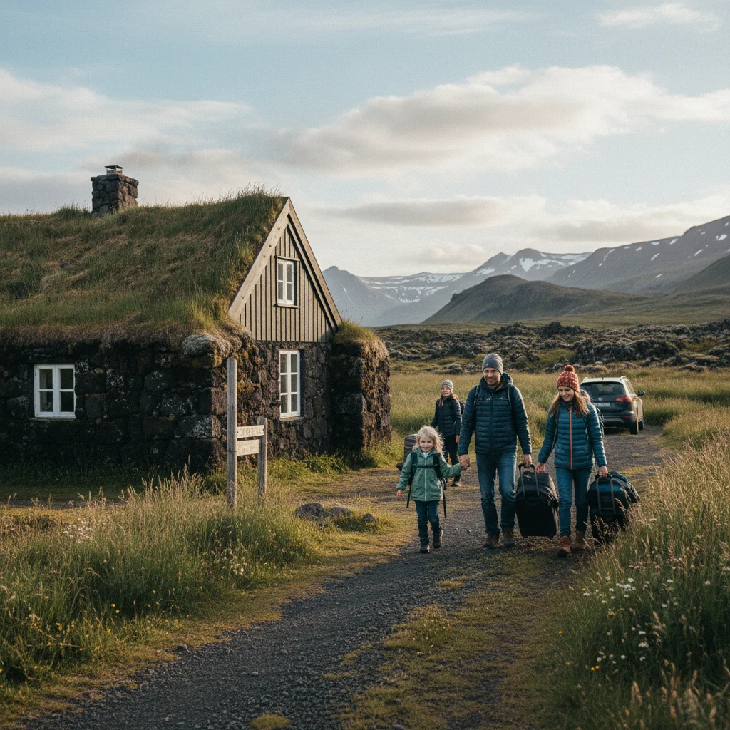 Familienunterkünfte auf Island