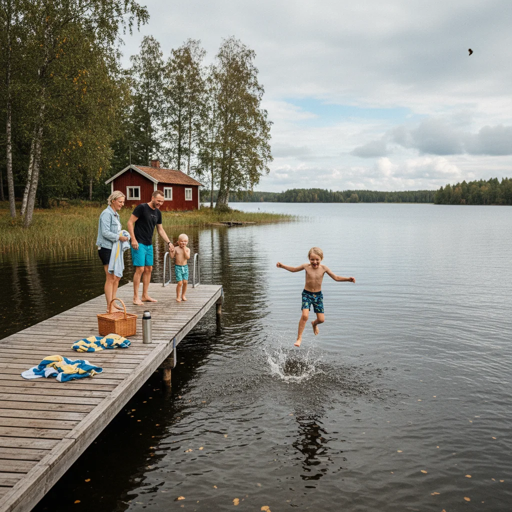 Familienurlaub in Schweden