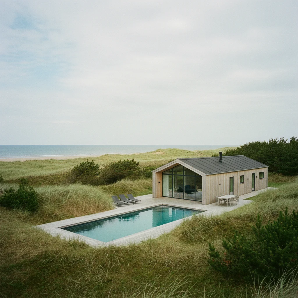 Ferienhaus mit Pool in Dänemark