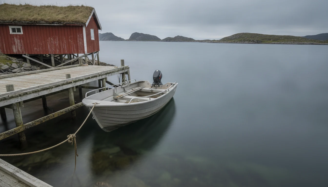 Ferienhaus Norwegen mit Boot inklusive