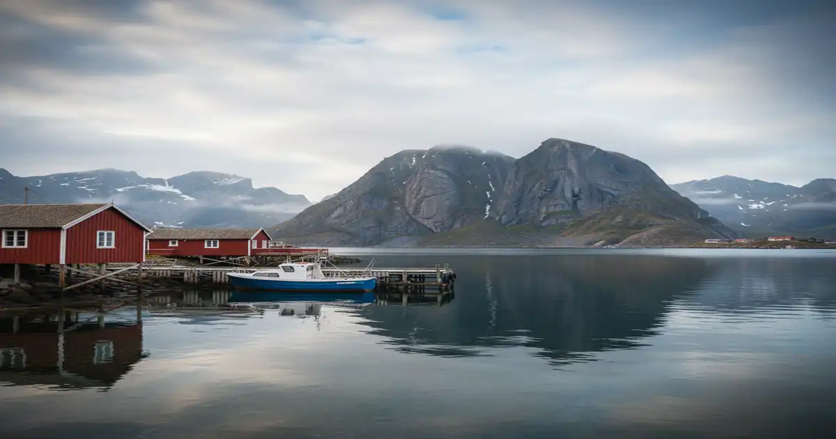 Angelhaus auf den Lofoten