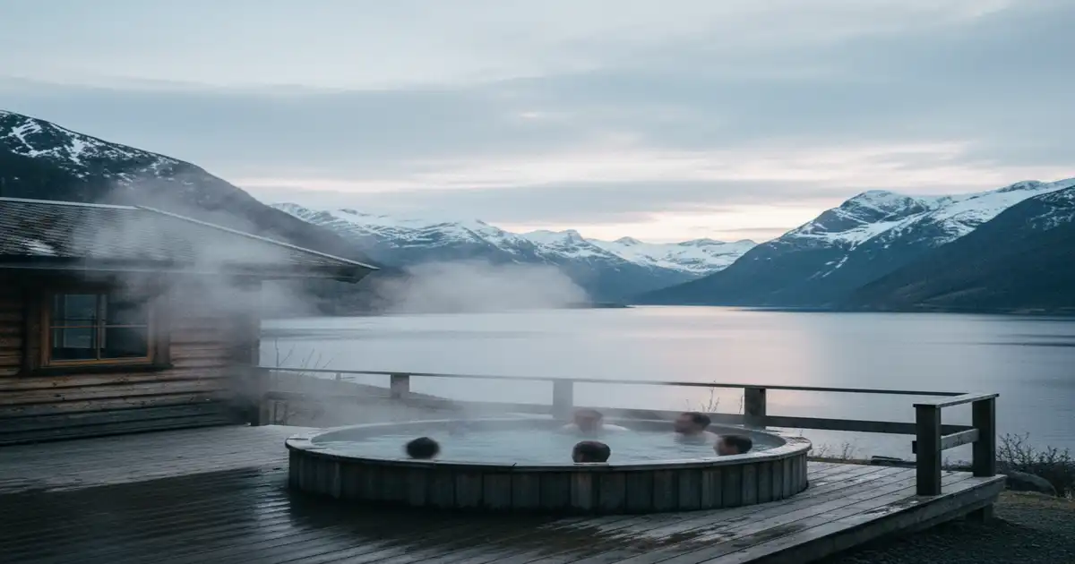 Ferienhaus Norwegen mit Whirlpool
