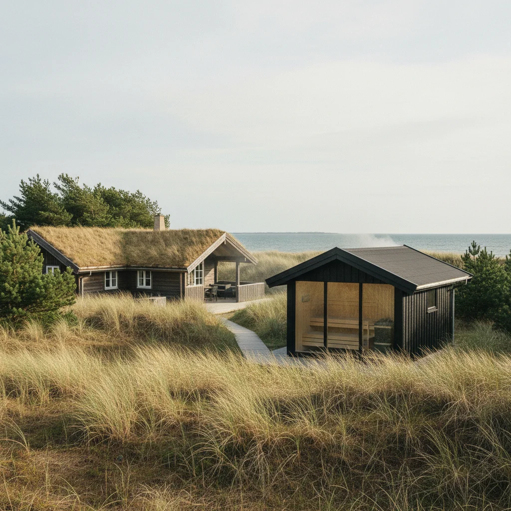 Ferienhaus mit Sauna in Dänemark