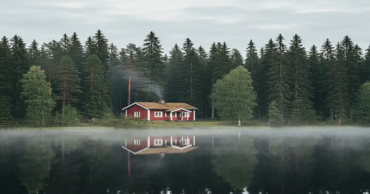Ferienhaus Schweden in Alleinlage