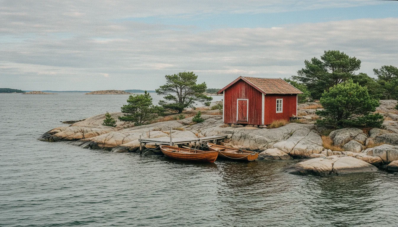 Ferienhaus am Meer in Schweden