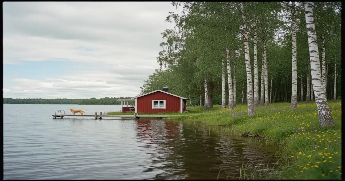 Ferienhaus Schweden mit Hund