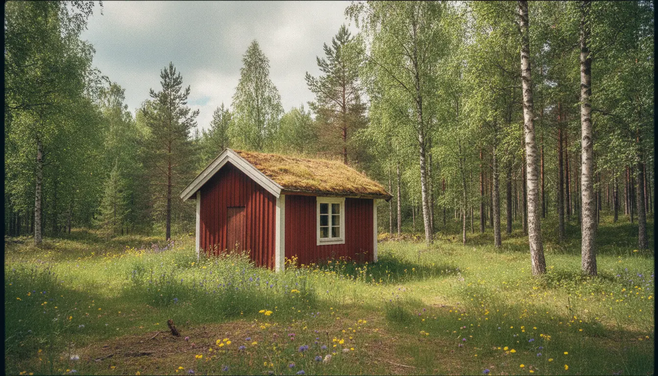 Kleines Ferienhaus in Schweden