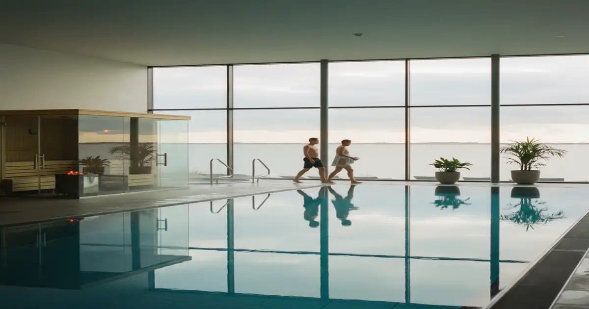 Ferienhaus Søndervig mit Pool