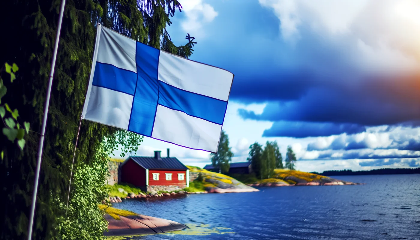 Finnland Flagge