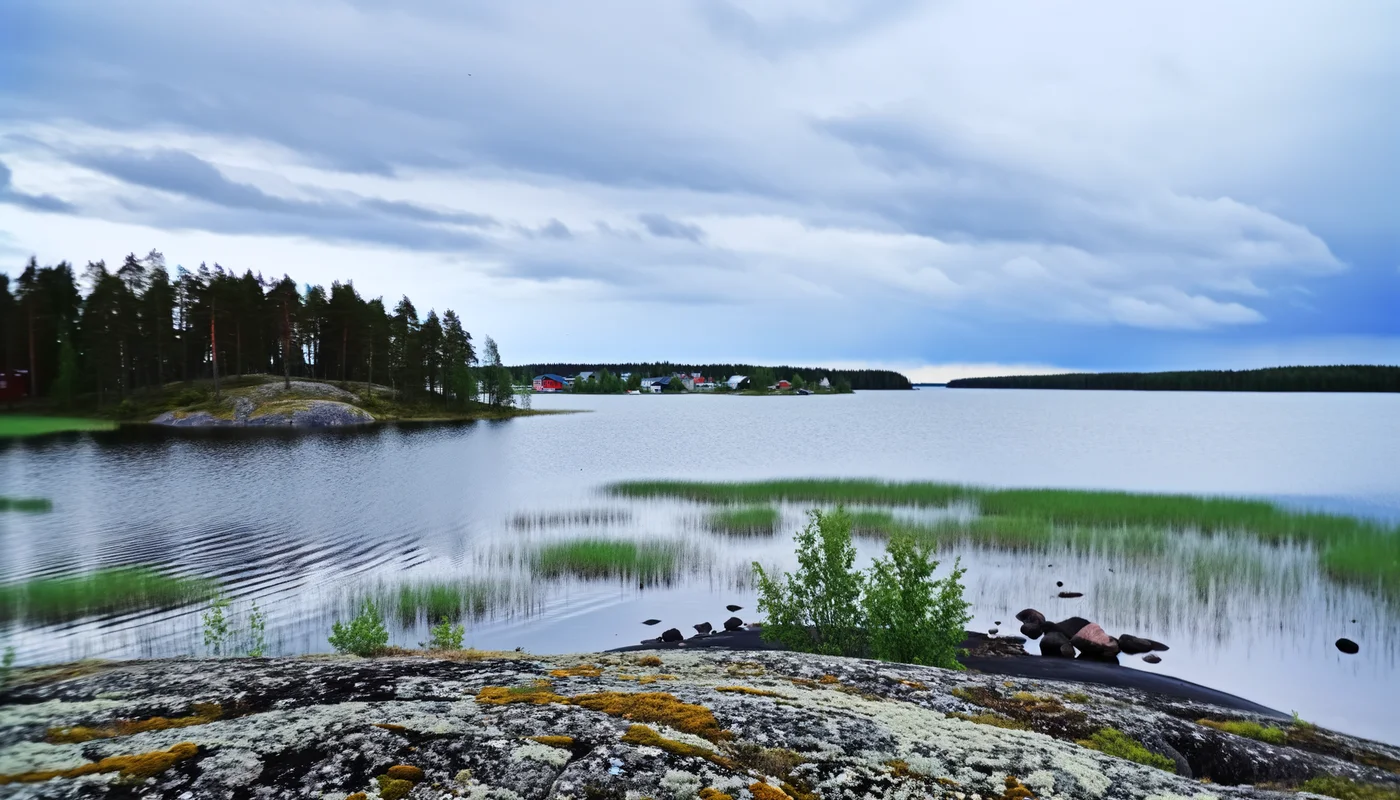 Die größten Seen Finnlands