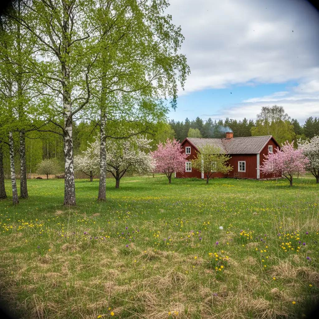 Frühling in Schweden