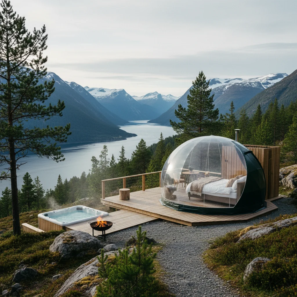 Glamping in Norwegen