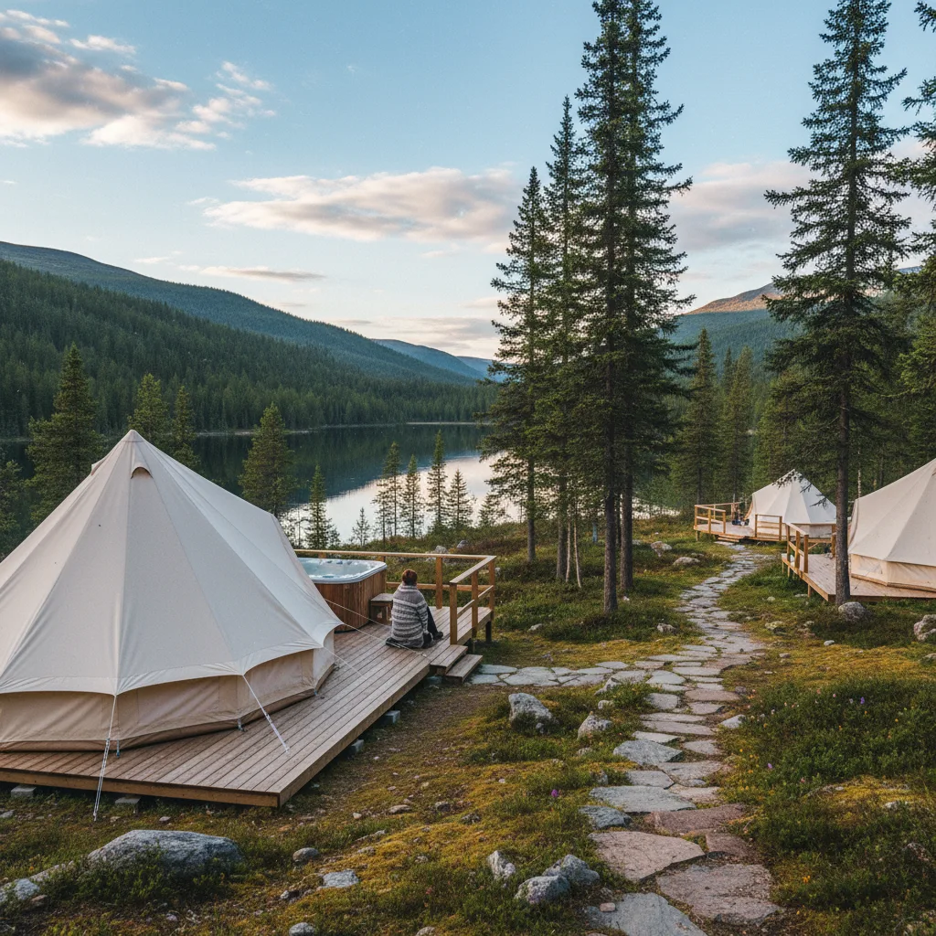 Glamping in Skandinavien