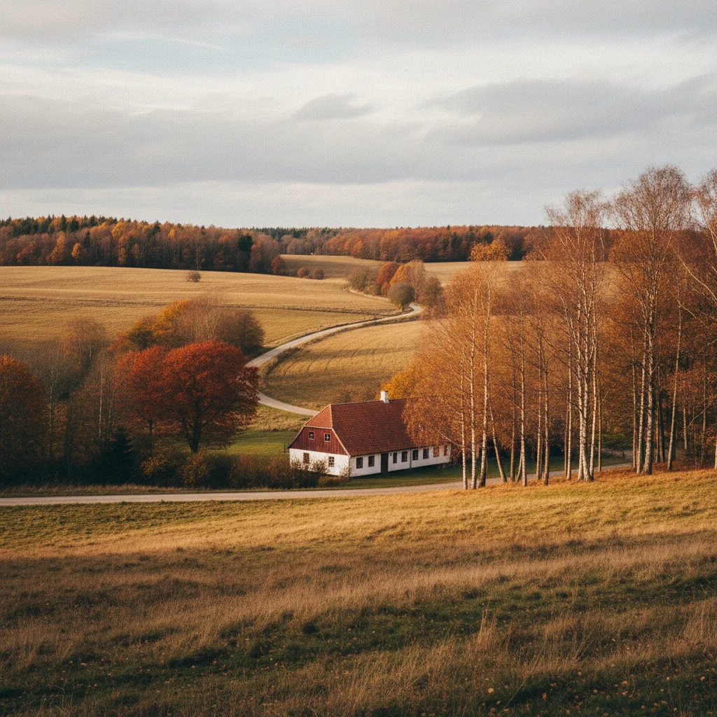Dänemark im Herbst