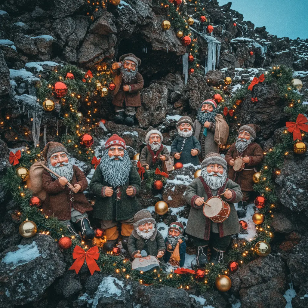 Die 13 isländischen Weihnachtsgesellen
