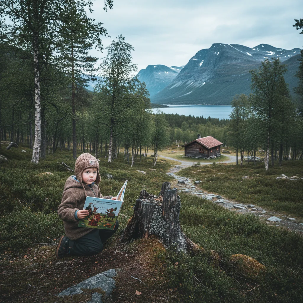 Skandinavische Kinderbücher